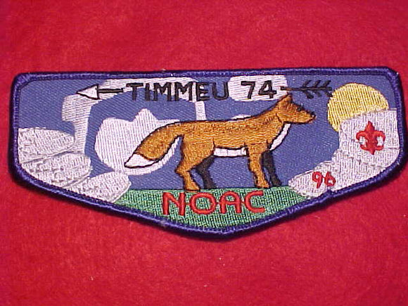 74 F6 TIMMEU, 1996 NOAC