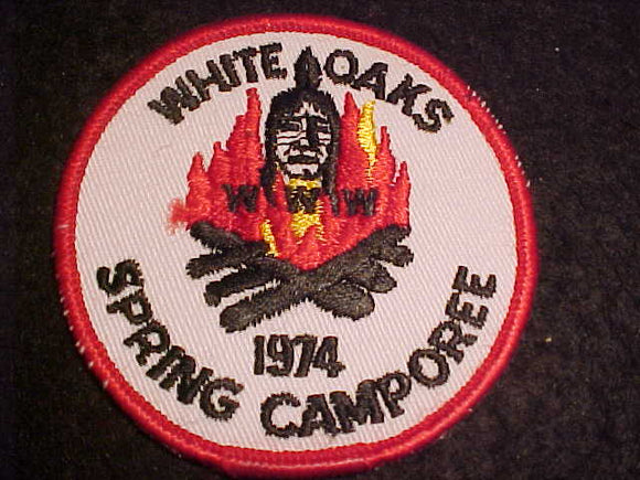 92 ER1974 KATINONKWAT, WHITE OAKS DISTRICT, 1974 SPRING CAMPOREE