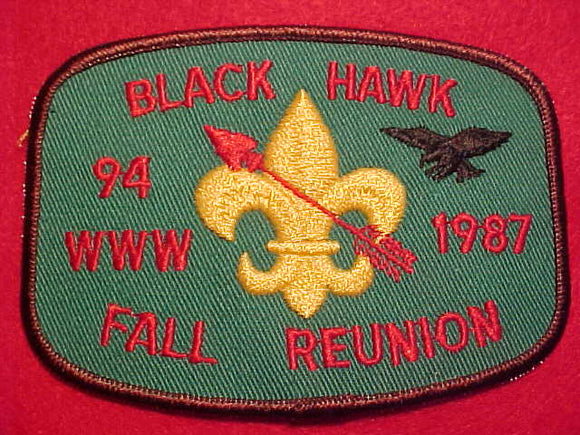 94 EX1987  BLACK HAWK, 1987 FALL REUNION
