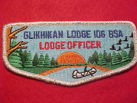 106 S18.5 GLIKHIKAN, LODGE OFFICER