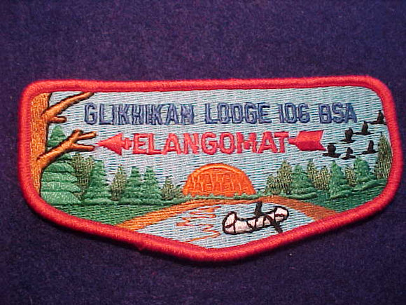 106 S33 GLIKHIKAN, ELANGOMAT, RED BDR.