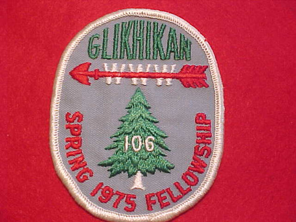 106 EX1975-1 GLIKHIKAN, SPRING FELLOWSHIP 1975