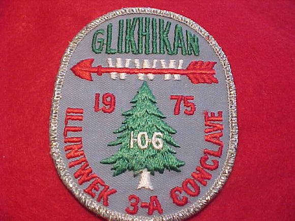 106 EX1975-3 GLIKHIKAN, ILLINIWEK 3-A CONVLAVE