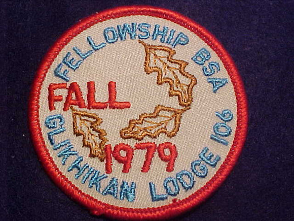 106 ER1979-3 GLIKHIKAN, FALL FELLOWSHIP 1979