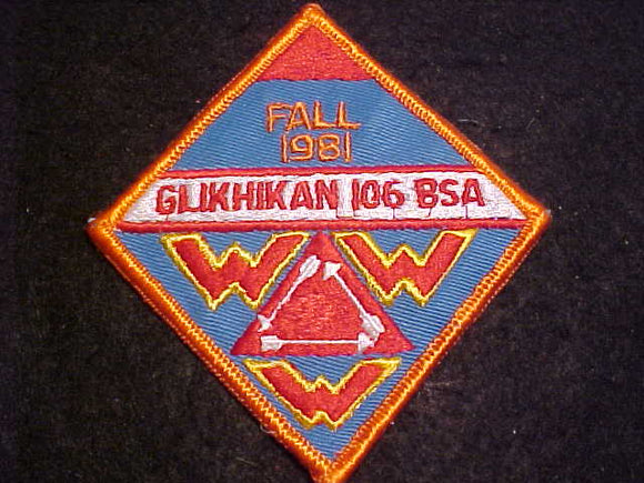 106 EX1981-2 GLIKHIKAN, FALL 1981