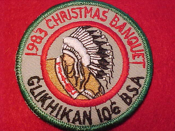 106 ER1983-3 GLIKHIKAN, 1983 CHRISTMAS BANQUET