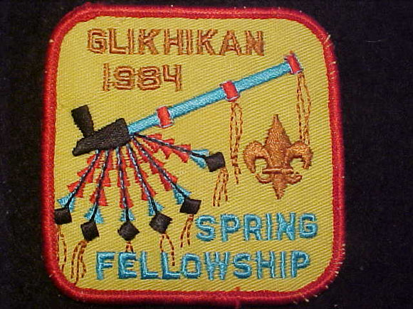 106 EX1984-1 GLIKHIKAN, 1984 SPRING FELLOWSHIP