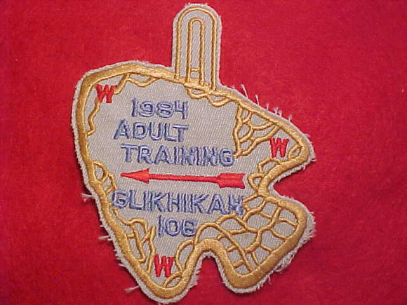 106 EX1984-4 GLIKHIKAN, 1984 ADULT TRAINING