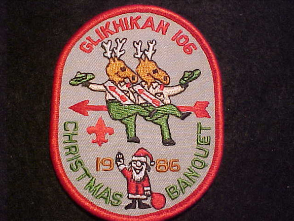 106 EX1986-3 GLIKHIKAN, 1986 CHRISTMAS BANQUET