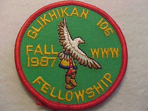106 ER1987-3 GLIKHIKAN, FALL 1987 FELLOWSHIP