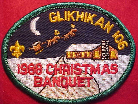 106 EX1988-2 GLIKHIKAN, 1988 CHRISTMAS BANQUET