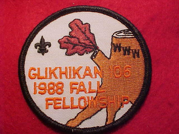 106 ER1988-3 GLIKHIKAN, 1988 FALL FELLOWSHIP