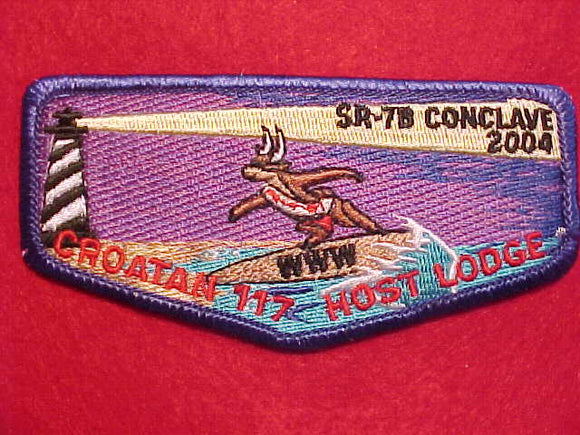 117 S50 CROATAN, HOST LODGE, SR-7B CONCLAVE, 2004