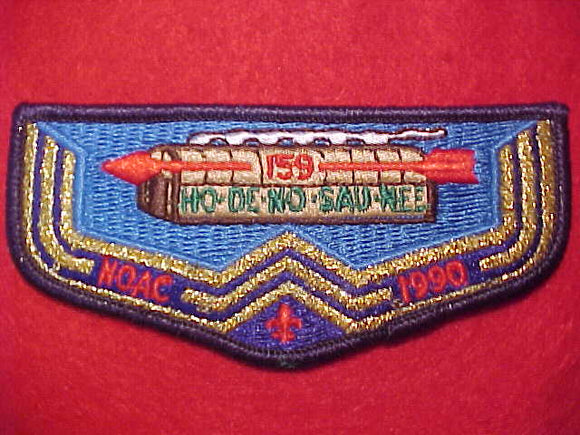 159 S8 HO-DE-NO-SAU-NEE, NOAC 1990