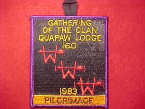 160 EX1983 QUAPAW, 1983 PILGRIMAGE