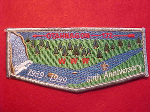 172 S7 OTAHNAGON, 1939-1999, 60TH ANNIV., GRAY BDR.