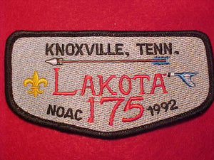 175 S14 LAKOTA, NOAC 1992, KNOXVILLE, TENN.