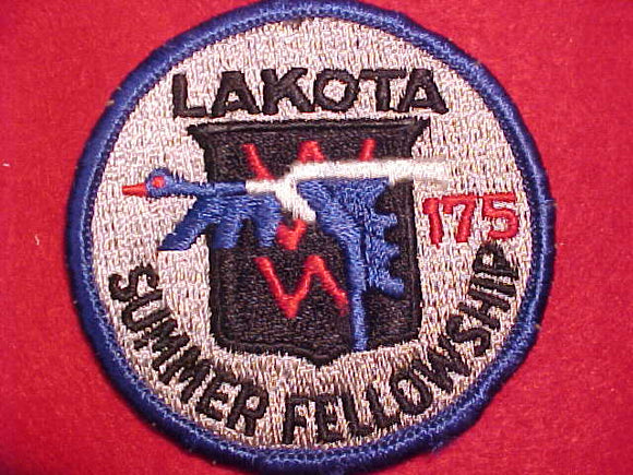 175 ER19XX-2 LAKOTA, SUMMER FELLOWSHIP