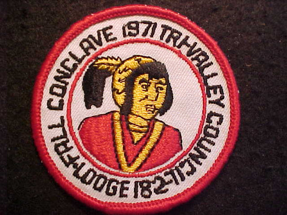 182 ER1971-2 WHITE BEAVER, FALL CONCLAVE 1971, TRI-VALLEY COUNCIL