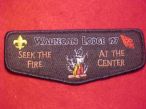 197 S56 WAUPECAN, SEEK THE FIRE AT THE CENTER