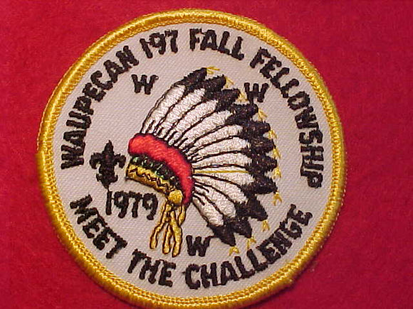 197 ER1979-2 WAUPECAN, FALL FELLOWSHIP 1979