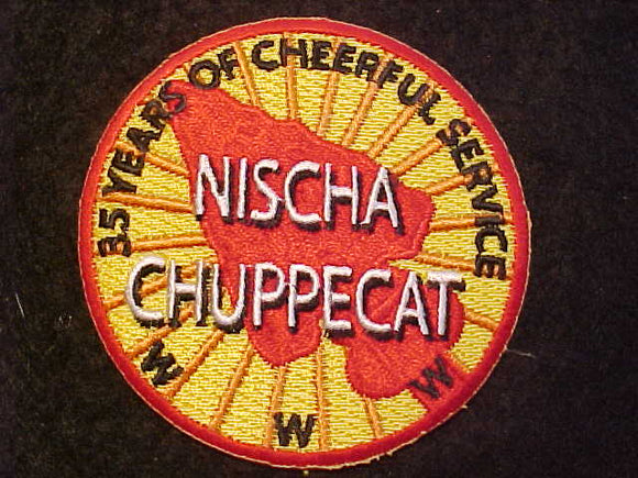 212 R? NISCHA CHUPPECAT, 35 YEARS OF CHEERFUL SERVICE
