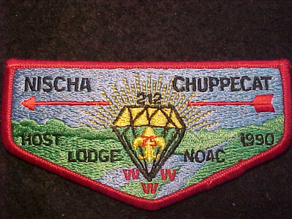 212 S6 NISCHA CHUPPECAT, HOST LODGE, NOAC 1990