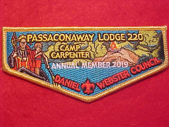 220 S? PASSACONAWAY, ANNUAL MEMBER 2019, CAMP CARPENTER, DANIEL WEBSTER COUNCIL