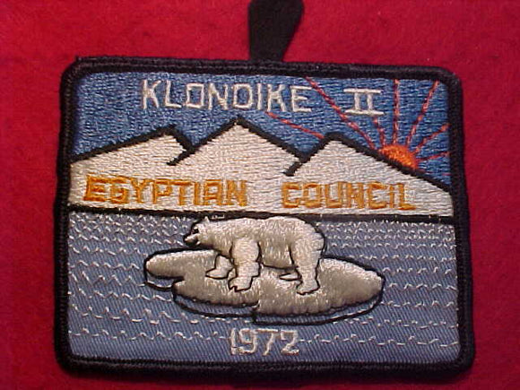 240 EX1972 NEY-A-TI, KLONDIKE II, EGYPTIAN COUNCIL
