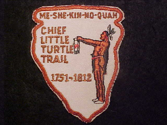 269 X2 ME-SHE-KIN-NO-QUAH, 1751-1812, CHIEF LITTLE TURTLE TRAIL