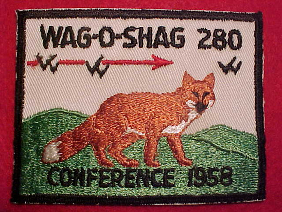 280 EX1958 WAG-O-SHAG, CONFERENCE 1958
