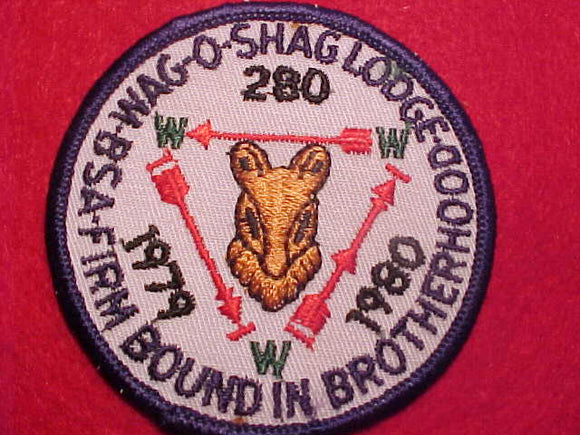 280 ER1979 WAG-O-SHAG, 1979-1980, FIRM BOUND IN BROTHERHOOD