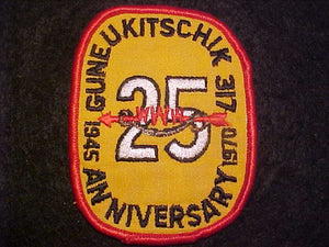 317 X1 GUNEUKITSCHIK, 1945-1970 ANNIVERSARY