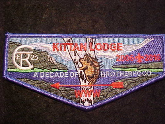 364 S38 KITTAN, 2006-2016, A DECADE OF BROTHERHOOD