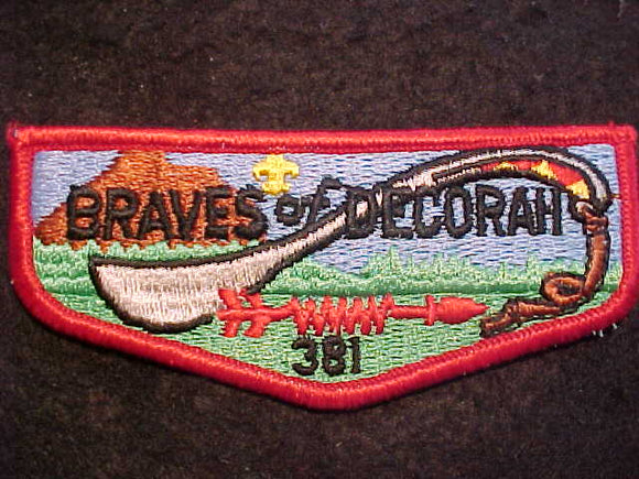 381 S1C BRAVES OF DECORAH