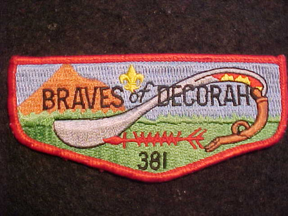381 S5 BRAVES OF DECORAH