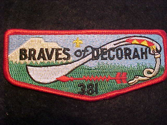 381 S19 BRAVES OF DECORAH