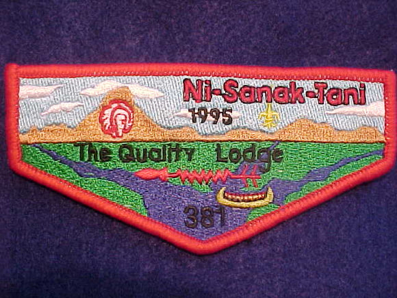 381 S3.5 NI-SANAK-TANI, 1995, THE QUALITY LODGE