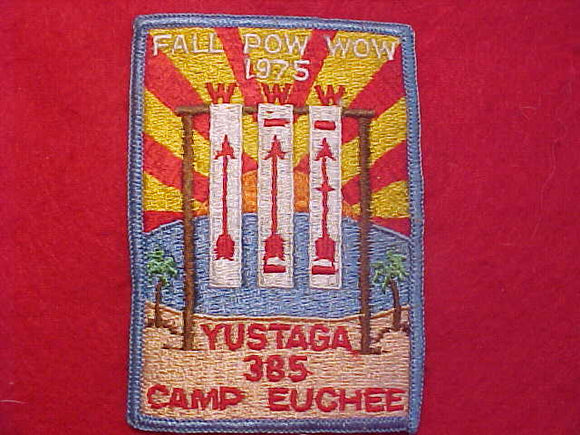 385 EX1975-2 YUSTAGA, FALL POW WOW 1975, CAMP EUCHEE