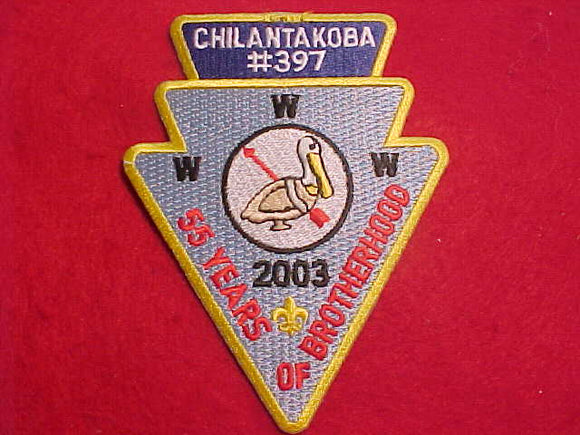 397 A8 CHILANTAKOBA, 2003, 55 YEARS OF BROTHERHOOD
