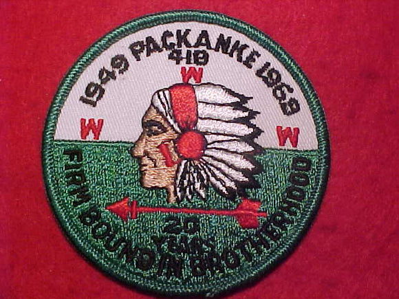 419 R1 PACKANKE, 1949-1969, 20 YEARS
