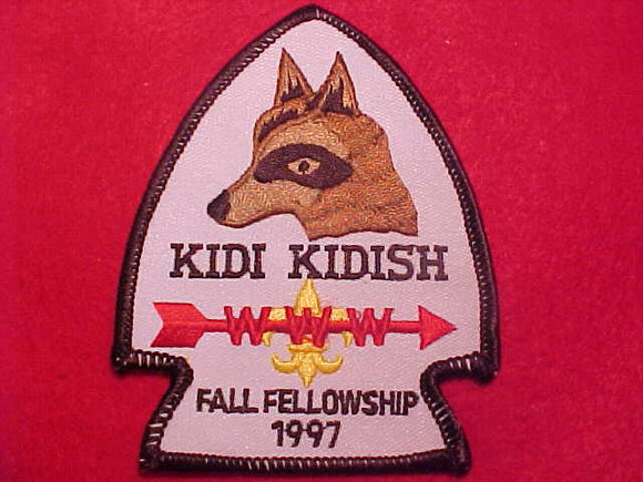 434 EA1997-2 KIDI KIDISH, FALL FELLOWSHIP 1997