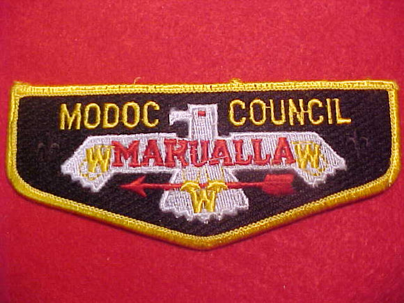 437 S7 MAKUALLA, MODOC COUNCIL
