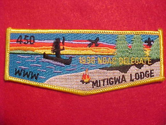 450 S12 MITIGWA, 1996 NOAC DELEGATE