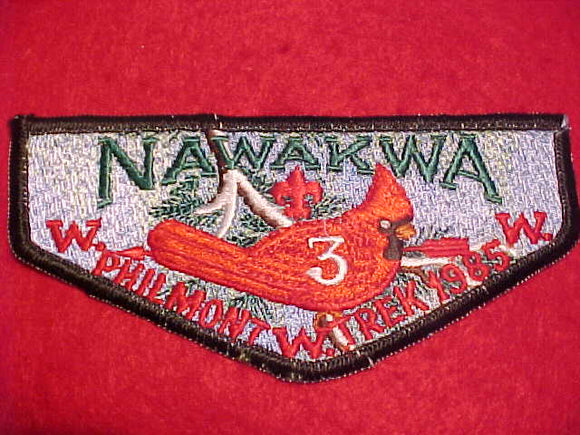 3 S22 NAWAKWA, PHILMONT TREK 1985