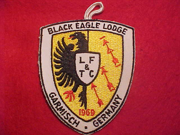 482 EX1969 BLACK EAGLE, L F & T C, GARMISCH, GERMANY, 1969