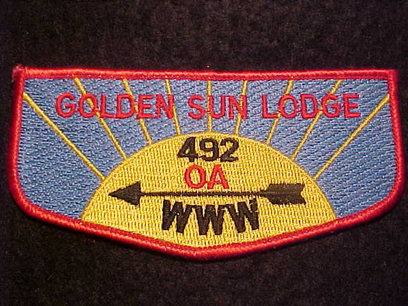 492 S5B GOLDEN SUN, OA 75TH ANNIV.