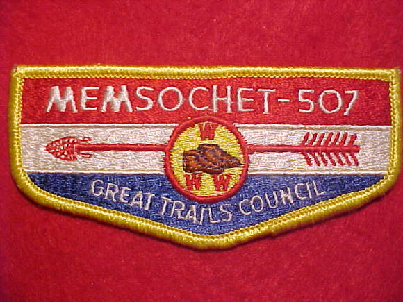 507 S1 MEMSOCHET, GREAT TRAILS COUNCIL