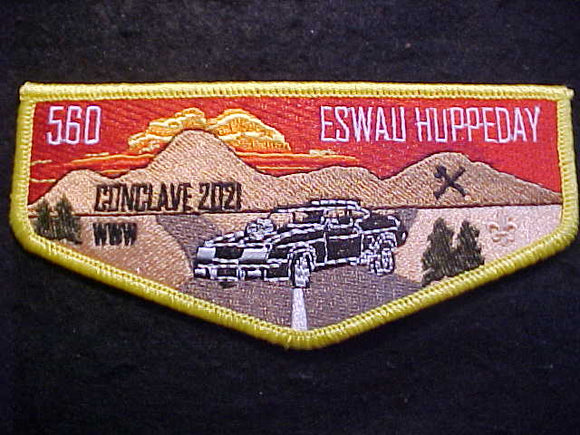 560 S? ESWAU HUPPEDAY, CONCLAVE 2021