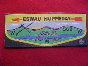 560 W? ESWAU HUPPEDAY, YELLOW BDR., WOVEN